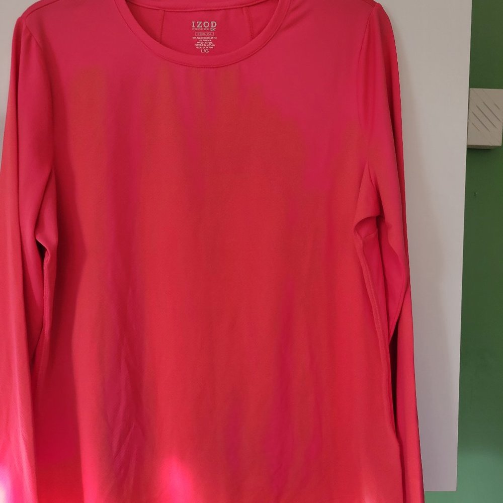 Izod Perform X Cool-FX long Sleeve Workout Top